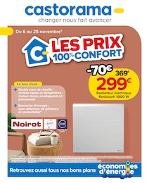 Offre Radiateur Électrique dans le catalogue Castorama du moment à la page 1