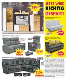 Sofa im aktuellen SB Möbel Boss Prospekt (Berlin) Sofa im SB Möbel Boss Prospekt "JETZT WIRD RICHTIG GESPART!" mit 12 Seiten (Berlin)