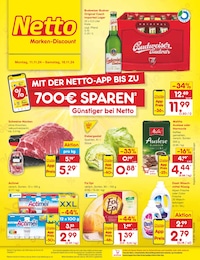 Netto Marken-Discount Prospekt für Berlin: "Aktuelle Angebote", 54 Seiten, 11.11.2024 - 16.11.2024