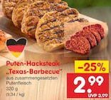 Aktuelles Puten-Hacksteak 'Texas-Barbecue' Angebot bei Netto Marken-Discount in Göttingen ab 2,99 €