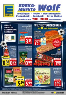 Cola im aktuellen EDEKA Prospekt (Ibbenbüren) Cola im EDEKA Prospekt "Aktuelle Angebote" mit 24 Seiten (Ibbenbüren)