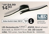 LED-Deckenleuchte JESPER Angebote von Casa Nova bei Ostermann Oberhausen für 14,90 €
