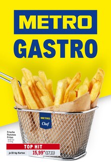 Aktueller Metro Prospekt "Gastro" Seite 1 von 36 Seiten für Nürnberg