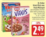 EDEKA - Vitalis Müsli Angebot im Prospekt Vitalis Müsli bei EDEKA im Prospekt "" für 2,49 €
