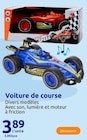 Voiture de course en promo chez Action Villeneuve-d'Ascq à 3,89 €