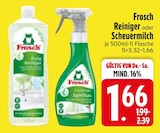 Reiniger im EDEKA Prospekt Reiniger von Frosch im aktuellen EDEKA Prospekt für 1,66 €