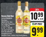 Rum Angebote von Havana Club bei E center Weiden für 9,99 €