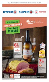 Prospectus Supermarchés Hyper U en cours à Petite-Rosselle et alentours, "Célébrons LES PRODUCTEURS de chez nous", 24 pages, 13/10/2026 - 18/10/2026 Catalogue Supermarchés Hyper U en cours à Petite-Rosselle et alentours, "Célébrons LES PRODUCTEURS de chez nous", 24 pages, 13/10/2026 - 18/10/2026