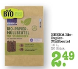 Bio-Papier-Müllbeutel im Angebot bei E center in Wiesbaden Bio-Papier-Müllbeutel Angebote von EDEKA bei E center Wiesbaden für 2,49 €