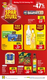 Softdrinks Angebot & Preis im aktuellen Lidl Prospekt Softdrinks Angebot im aktuellen Lidl Prospekt auf Seite 10