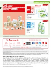 WC Angebote im Prospekt "Faites le plein de bio à prix bas !" von Auchan Hypermarché auf Seite 19