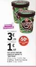 Pot glace parfum chocolat noisette - NUSTIKAO dans le catalogue E.Leclerc