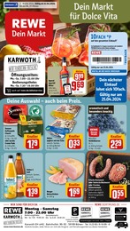 REWE Prospekt "Dein Markt" für Kamen, 30 Seiten, 22.04.2024 - 27.04.2024