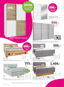 Boxspringbett im mömax Prospekt "Bis -55% auf viele Planungsküchen" mit 16 Seiten (Mannheim)