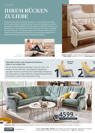 Sofa im Segmüller Prospekt Premium Polstermöbel auf S. 4