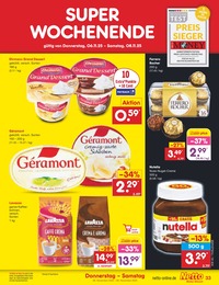 Netto Marken-Discount Nutella im Prospekt Netto Marken-Discount Nutella im Prospekt