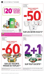 Prix et réduction Yaourt dans le prospectus Intermarché Super en cours Offre Yaourt dans le catalogue Intermarché Super du moment à la page 2