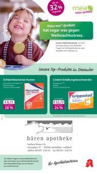 Aktueller mea - meine apotheke Prospekt "Unsere Dezember-Angebote" Seite 1 von 4 Seiten für Mörfelden-Walldorf