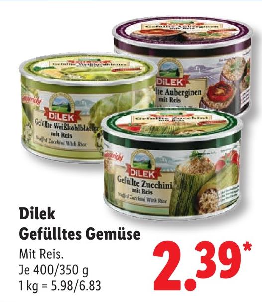 Gefüllte Weißkohlblätter mit Reis