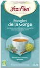 Infusion Réconfort Gorge - YOGI TEA en promo chez NaturéO Infusion Réconfort Gorge - YOGI TEA dans le catalogue NaturéO