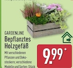 Bepflanztes Holzgefäß im aktuellen Prospekt bei ALDI Nord in Neuenhagen