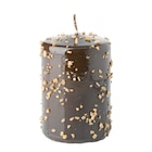 Kerze im weihnachtlichen Design im aktuellen Ernstings family Prospekt