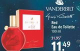 RED Eau de Toilette von Vanderbilt für 11,49 € bei Rossmann im Angebot RED Eau de Toilette von Vanderbilt im aktuellen Rossmann Prospekt