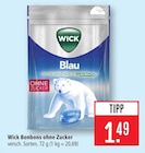 Bonbons ohne Zucker im Angebot bei Marktkauf in Stuttgart Bonbons ohne Zucker Angebote von Wick bei Marktkauf Stuttgart für 1,49 €