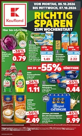 Kaufland Supermarkt Prospekt der aktuellen Woche mit 88 Seiten, gültig von 05.10.2026 bis 07.10.2026, in Augsburg und Umgebung Aktueller Kaufland Supermarkt Prospekt in Augsburg und Umgebung, "Hier bin ich richtig" mit 88 Seiten, 05.10.2026 - 07.10.2026