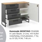 Kommode im Segmüller Prospekt Kommode MONTINO im aktuellen Segmüller Prospekt