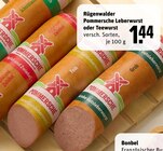 Pommersche Leberwurst oder Teewurst Angebote von Rügenwalder bei REWE Witten für 1,44 €