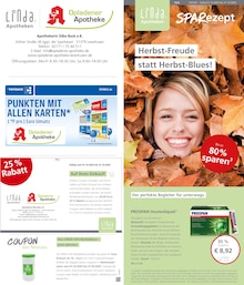 Aktueller LINDA Premiumapotheke Prospekt "Aktuelle Angebote" Seite 1 von 3 Seiten für Leverkusen