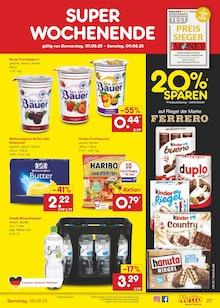Wasser im Netto Marken-Discount Prospekt "Aktuelle Angebote" mit 53 Seiten (Bochum)