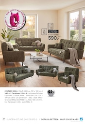 Aktueller Kabs Prospekt mit Sofa, "DEIN ZUHAUSE. DEIN HEIMSPIEL.", Seite 11