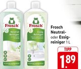 Neutral Reiniger Angebote von Frosch bei E center Fellbach für 1,89 €