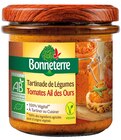 Tartinade Tomates Ail de Ours - 140 G - BONNETERRE dans le catalogue NaturéO