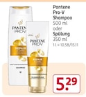 Shampoo oder Spülung von Pantene Pro-V für 5,29 € bei Rossmann im Angebot Shampoo oder Spülung von Pantene Pro-V im aktuellen Rossmann Prospekt