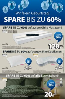 Matratze im JYSK Prospekt "Wir feiern Geburtstag! SPARE BIS ZU 60%" mit 25 Seiten (Duisburg)
