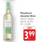 Akzente Wein bei EDEKA im Oberthal Prospekt für 3,99 €