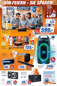 Fernseher im aktuellen expert Prospekt (Wesel) Fernseher im expert Prospekt "Top Angebote" mit 8 Seiten (Wesel)
