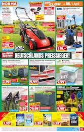 Solar LED Strahler im Norma Prospekt "Mehr fürs Geld" auf Seite 16