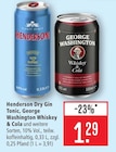 Dry Gin Tonic Angebote von Henderson bei Marktkauf Aschaffenburg für 1,29 €