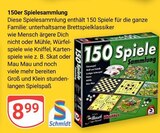 150er Spielesammlung im Angebot bei GLOBUS in Völklingen 150er Spielesammlung Angebote von Schmidt bei GLOBUS Völklingen für 8,99 €