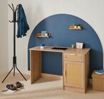 Bureau 1 porte/ 1 tiroir cannage - Hyper U à Noisy-le-Grand Bureau 1 porte/ 1 tiroir cannage en promo chez Hyper U Noisy-le-Grand à 89,00 €