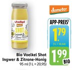 Bio Voelkel Shot Ingwer & Zitrone-Honig im Angebot bei E center in Heilbronn Bio Voelkel Shot Ingwer & Zitrone-Honig Angebote von Voelkel bei E center Heilbronn für 1,79 €