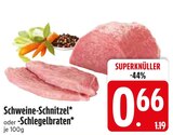 Schweine-Schnitzel von  im aktuellen EDEKA Prospekt für 0,66 €