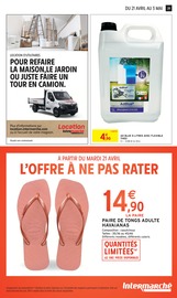 Chaussures en promo dans le catalogue Intermarché Super à la page 39