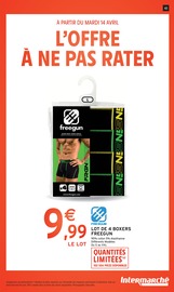 Boxer Homme en promo dans le catalogue Intermarché Hyper à la page 43