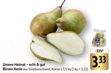 Birnen Xenia Angebote von Unsere Heimat – echt & gut bei EDEKA Offenburg für 3,33 €