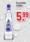 Vodka Angebote von Puschkin bei Trinkgut Maintal für 5,99 €